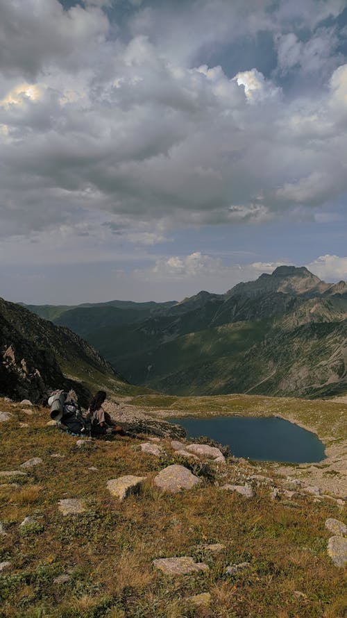 A Lake in Mountains 