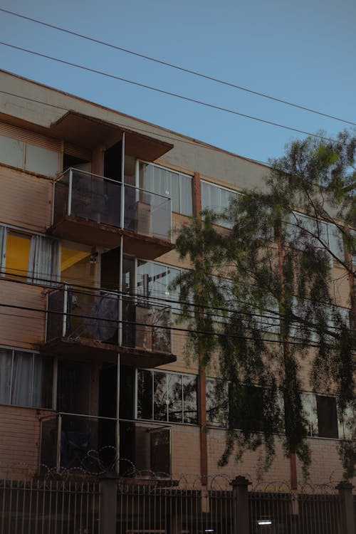 Balconies of an Apartment Building