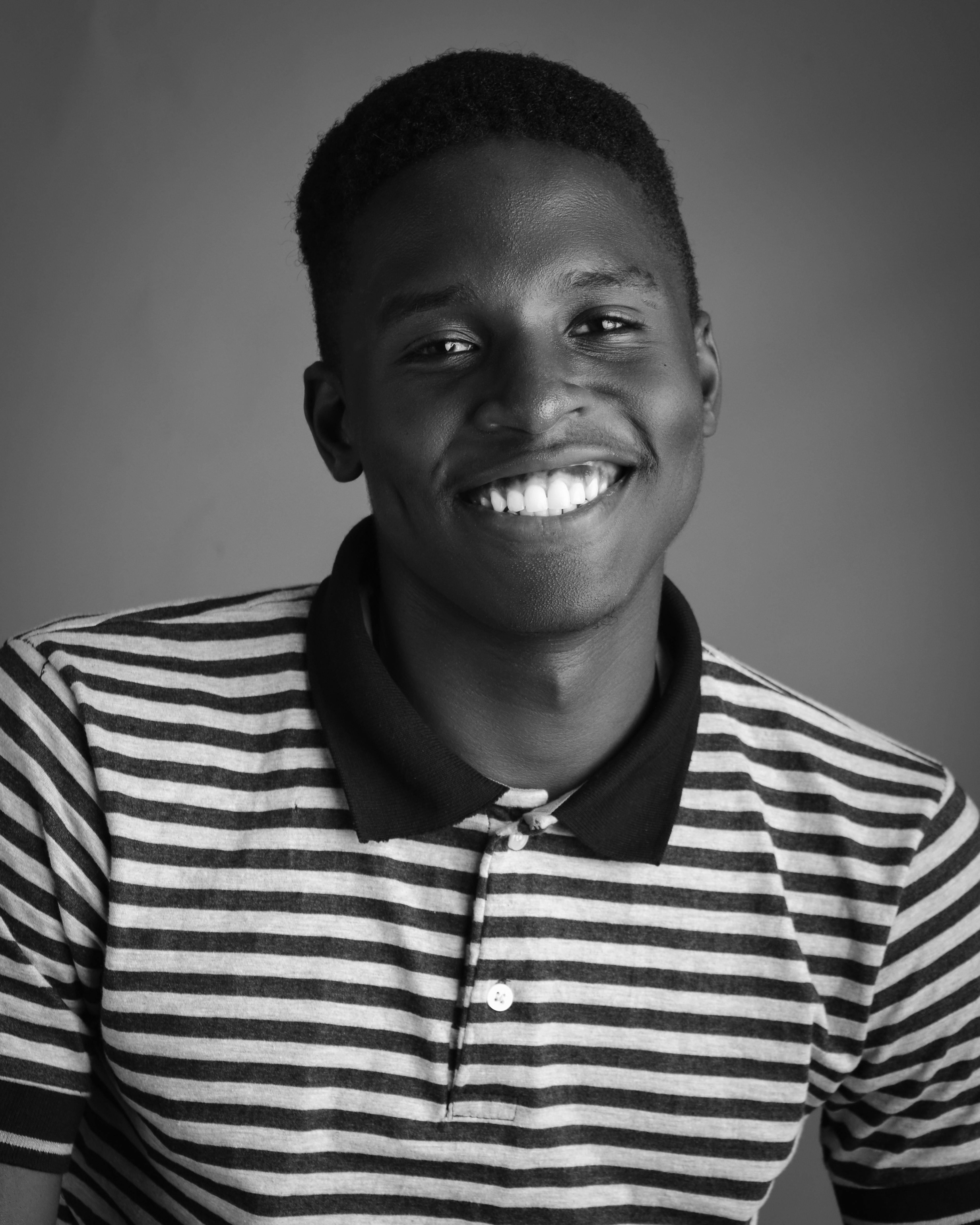 Grayscale Photography of a Man Looking at the Camera · Free Stock Photo