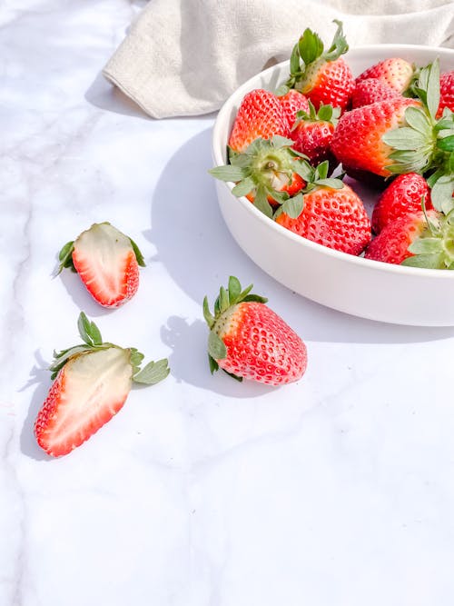 Strawberries in a Bowl 