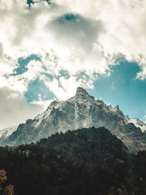 Photo of Mountain Under Cloudy Sky