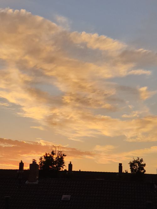 Free stock photo of beautiful, blue, clouds Stock Photo