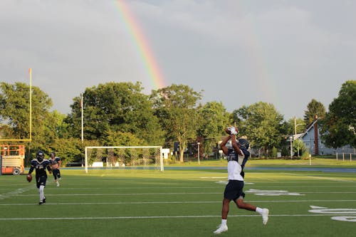 Men Playing American Football