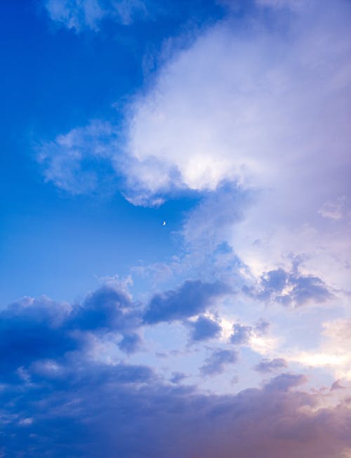 Foto stok gratis awan putih, bentangan awan, berawan