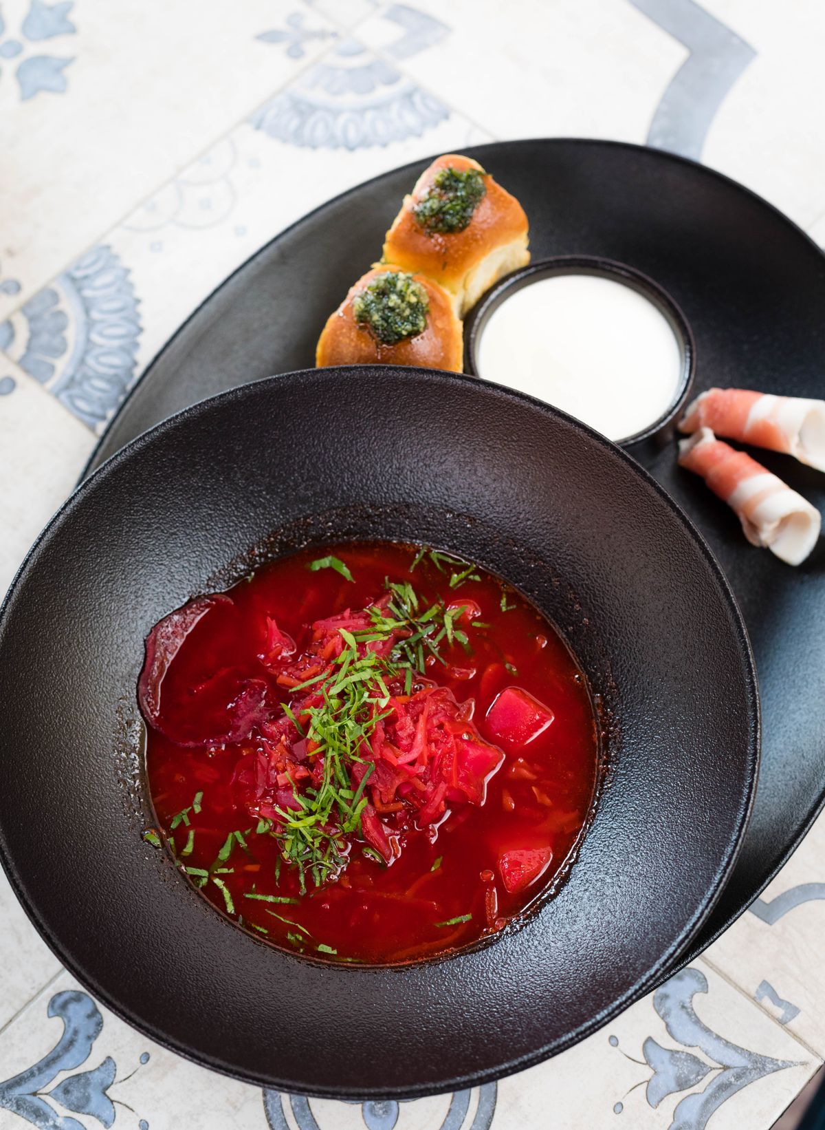 Gaspacho andalou, soupe froide de tomate