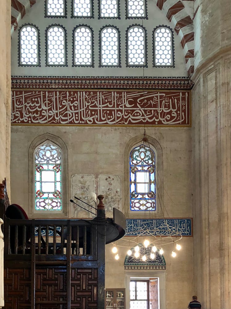 Ornaments And Windows In Temple