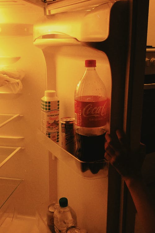 Coca Cola in Fridge