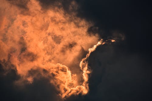 多雲的天空, 日出, 日落 的 免费素材图片