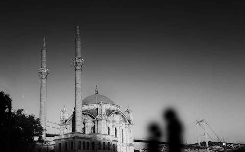 Immagine gratuita di bianco e nero, città, islam