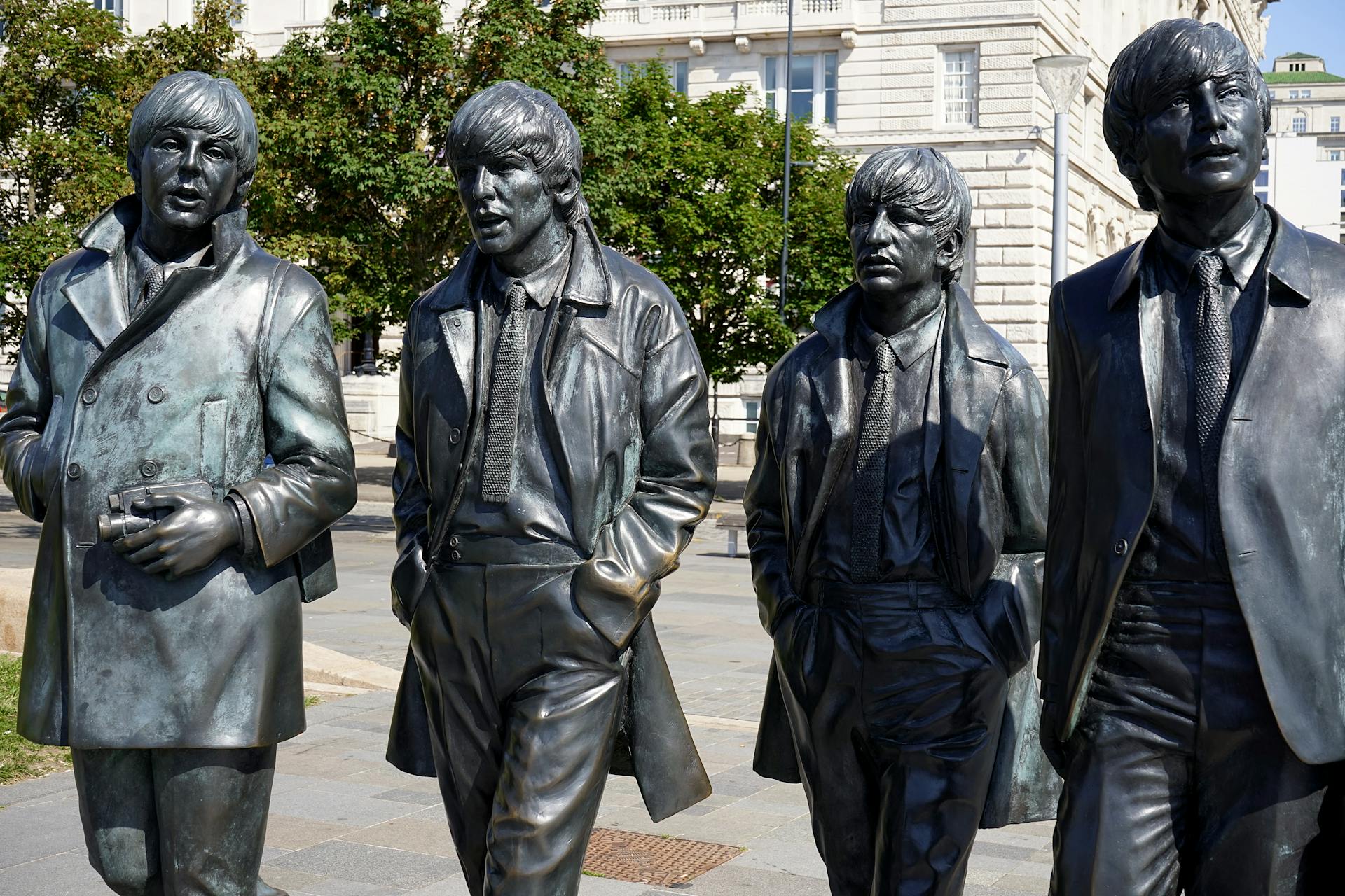 The Beatles Monument in Liverpool