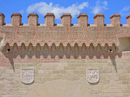 Foto stok gratis Arsitektur, eksterior bangunan, Kastil