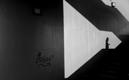 Základová fotografie zdarma na téma betonová stěna, černobílý, grafitti