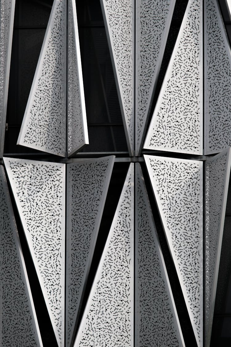 Geometric Aluminum Tiles