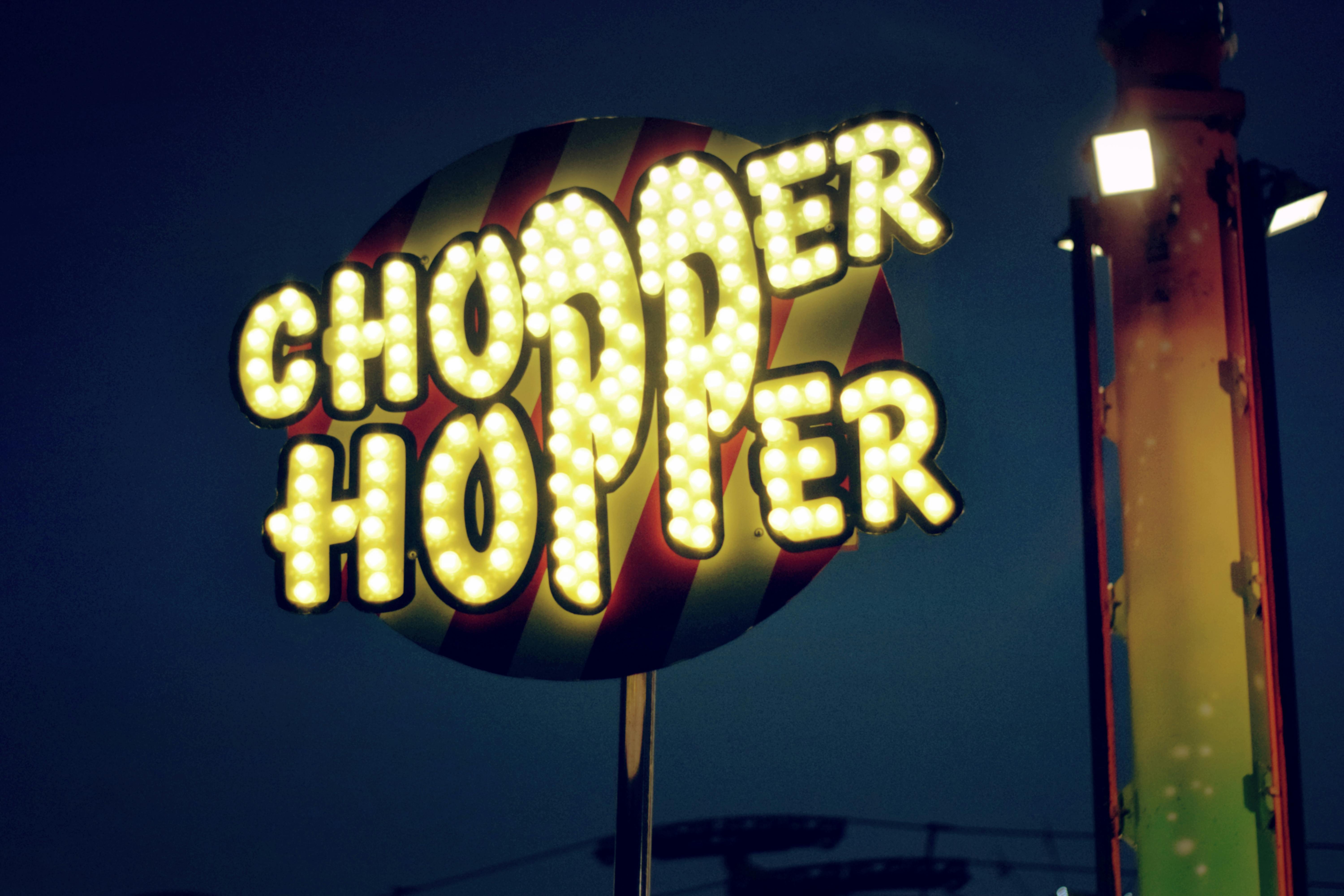 Free Stock Photo Of Fair Ride Sign