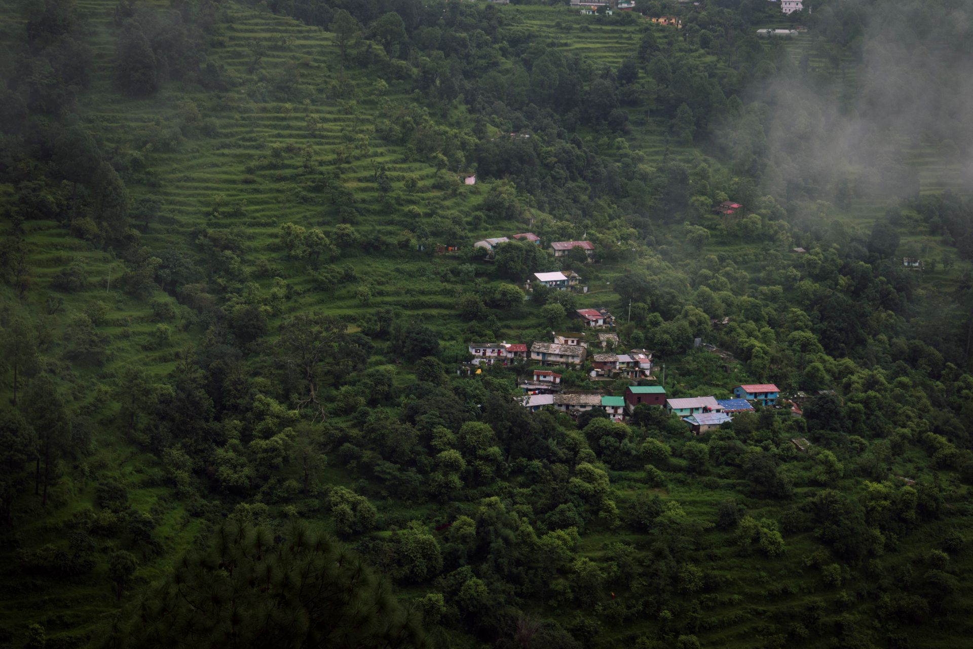 Ghangaria Village