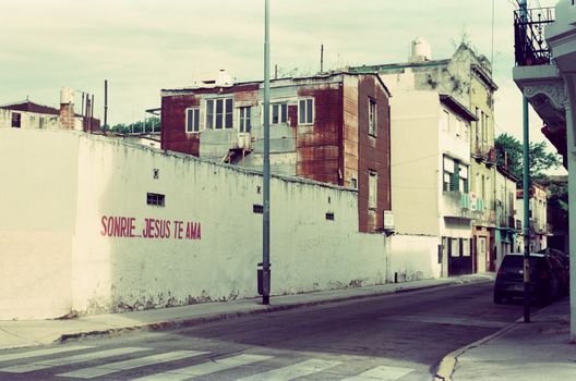 Pedestrian Lane Near White Concrete Wall