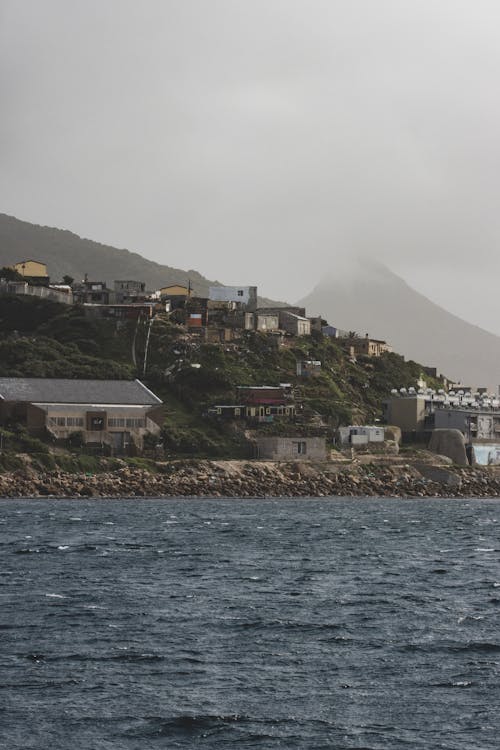 Houses on a Hill on an Island 