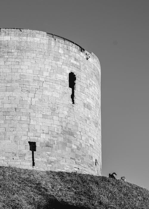 Facade of a Historical Tower 