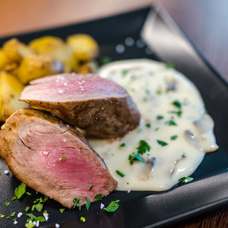 Roasted Pork Tenderloin with Dijon and Herbs