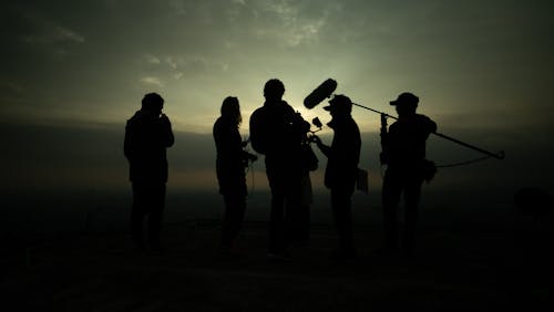 คลังภาพถ่ายฟรี ของ กลุ่ม, การถ่ายทำภาพยนตร์, ซิลูเอตต์