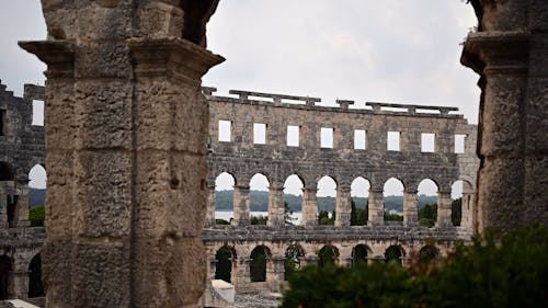 Δωρεάν στοκ φωτογραφιών με pula arena, αμφιθέατρο, αρχαίος