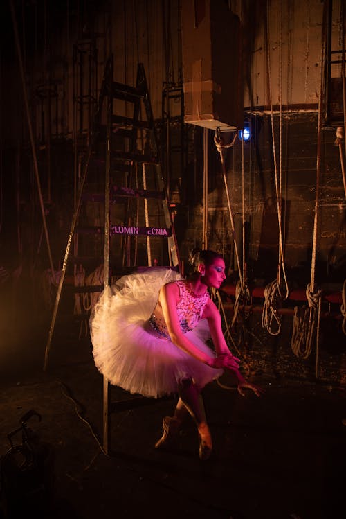 Photos gratuites de ballerine, danseur classique, échelle