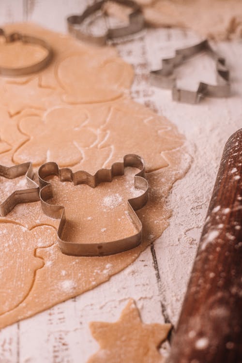 Fotobanka s bezplatnými fotkami na tému cookie cesto, domáci, jedlo