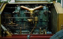 Pipes of Vintage Engine