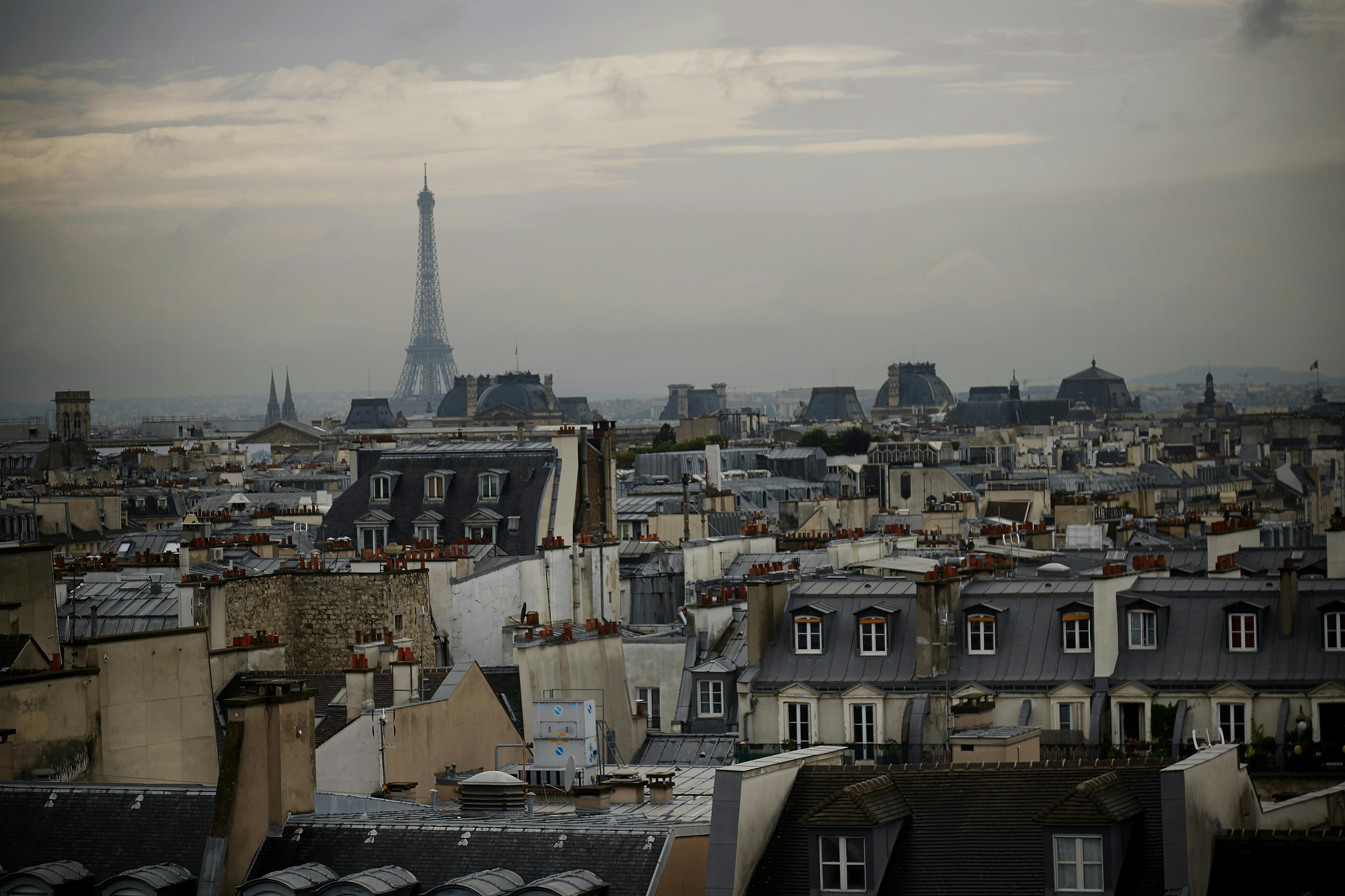 Free stock photo of cityview, paris, roofs