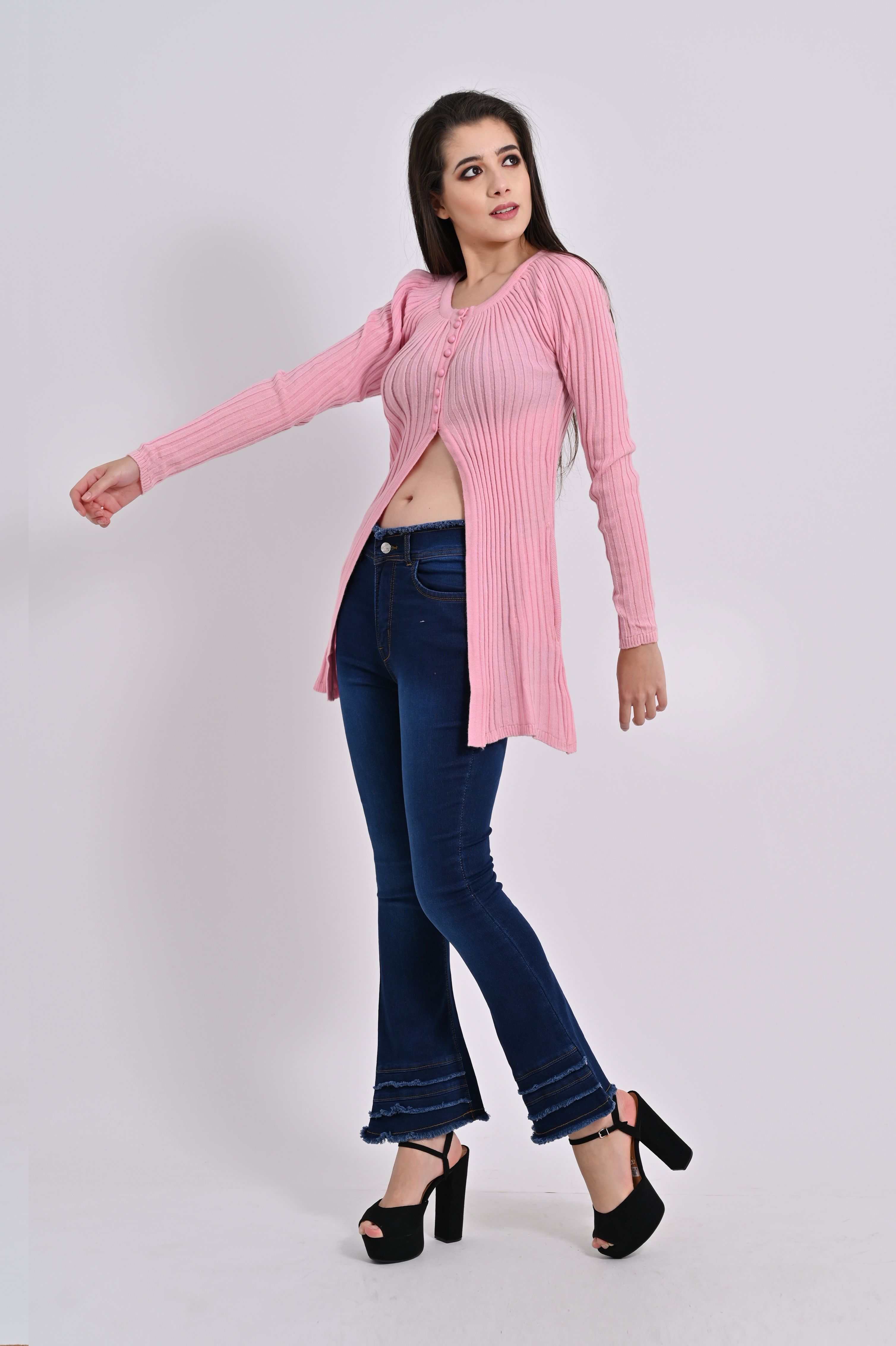 Calça Flare Jeans