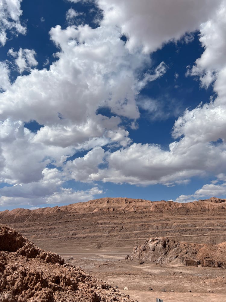 Clouds Over Desert