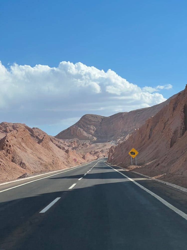 Road On Desert