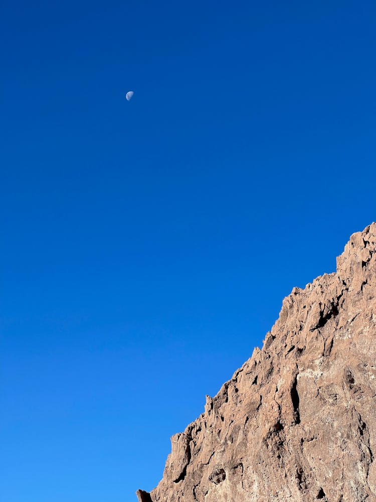 Moon Over Desert