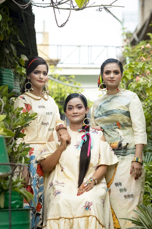 Women in Traditional Clothing 