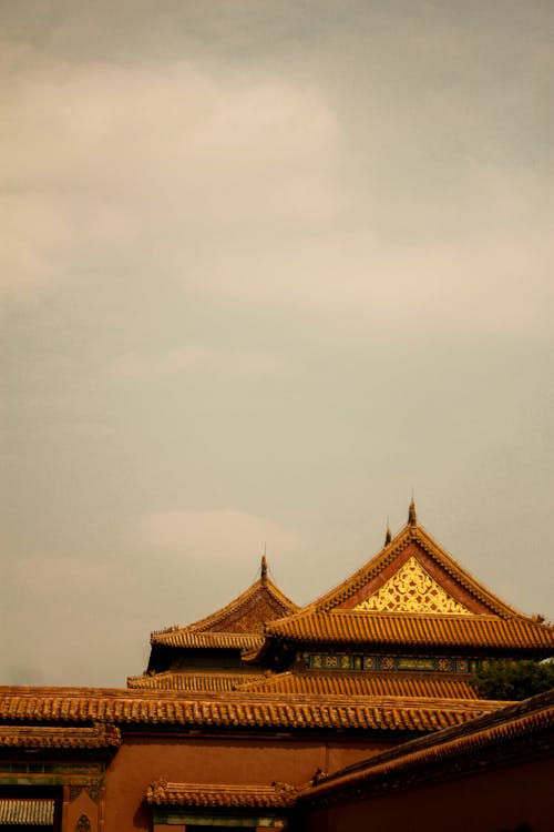 Free Roofs of Forbidden City Stock Photo