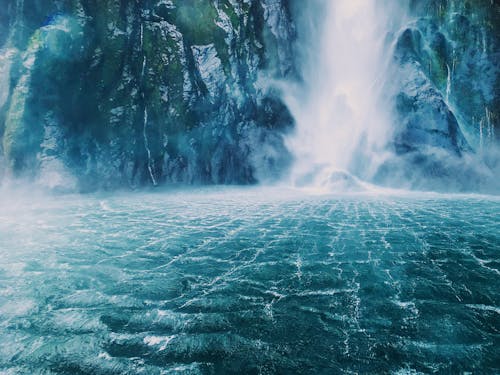 Time Lapse Fotografie Van Watervallen