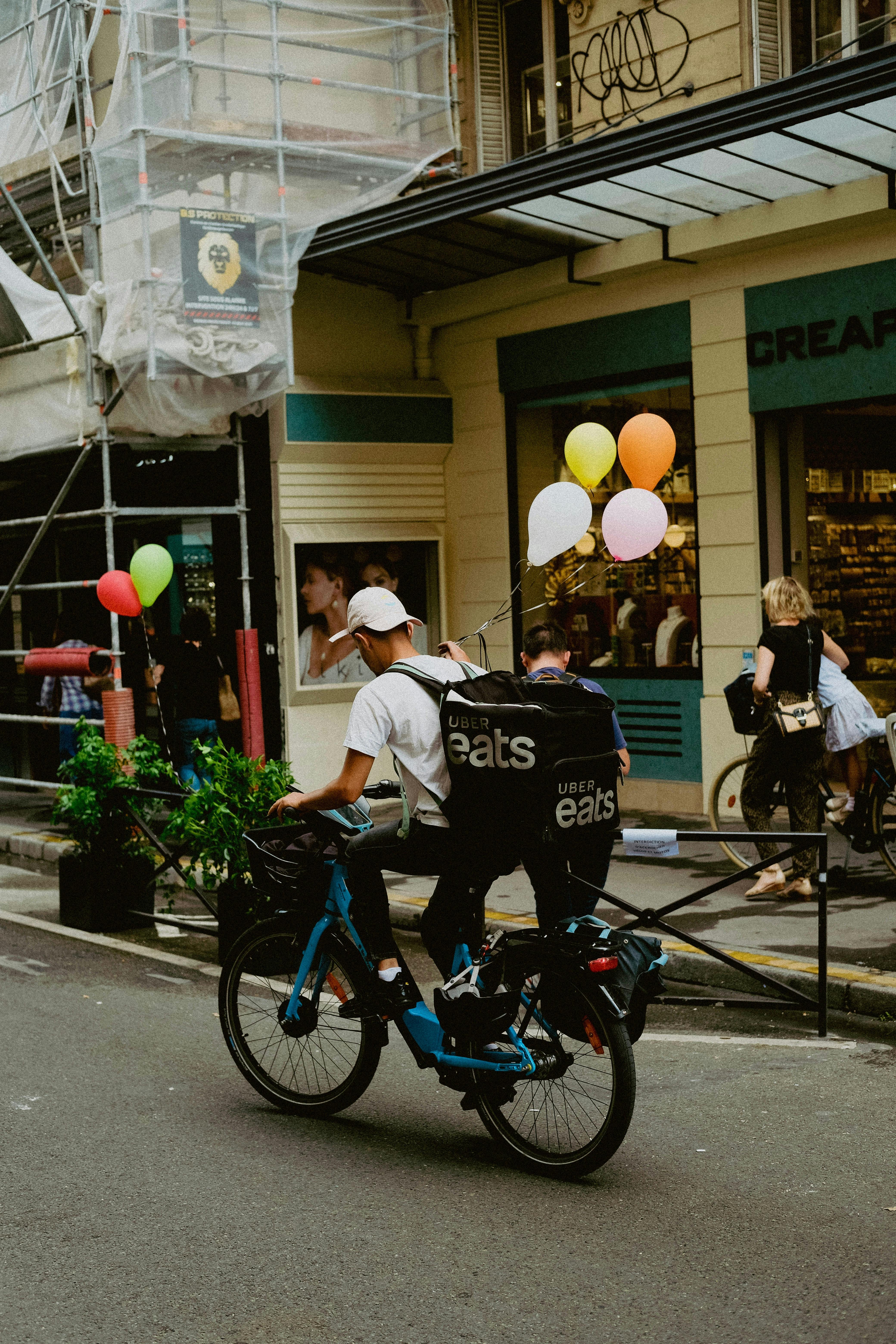 Join uber cheap eats bicycle