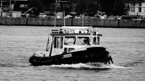 Photos gratuites de bateau à moteur, croisière, échelle des gris