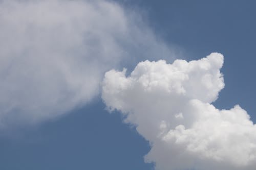 Gratis stockfoto met blauwe lucht, cloudscape, witte wolken