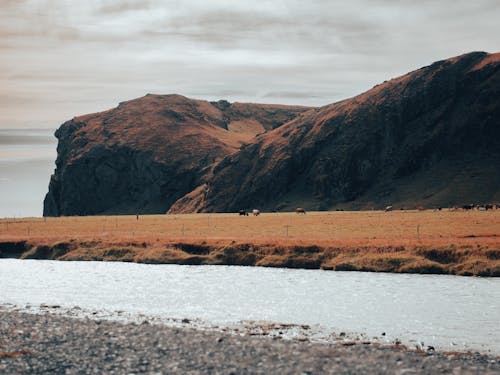 River and Hills behind