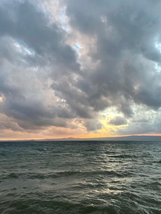 A Cloudy Sky over a Seascape