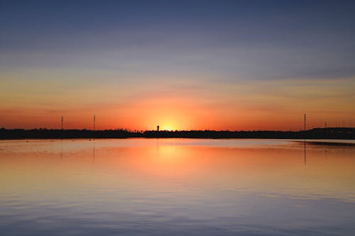 Gratis stockfoto met buiten, gebied met water, gouden uur