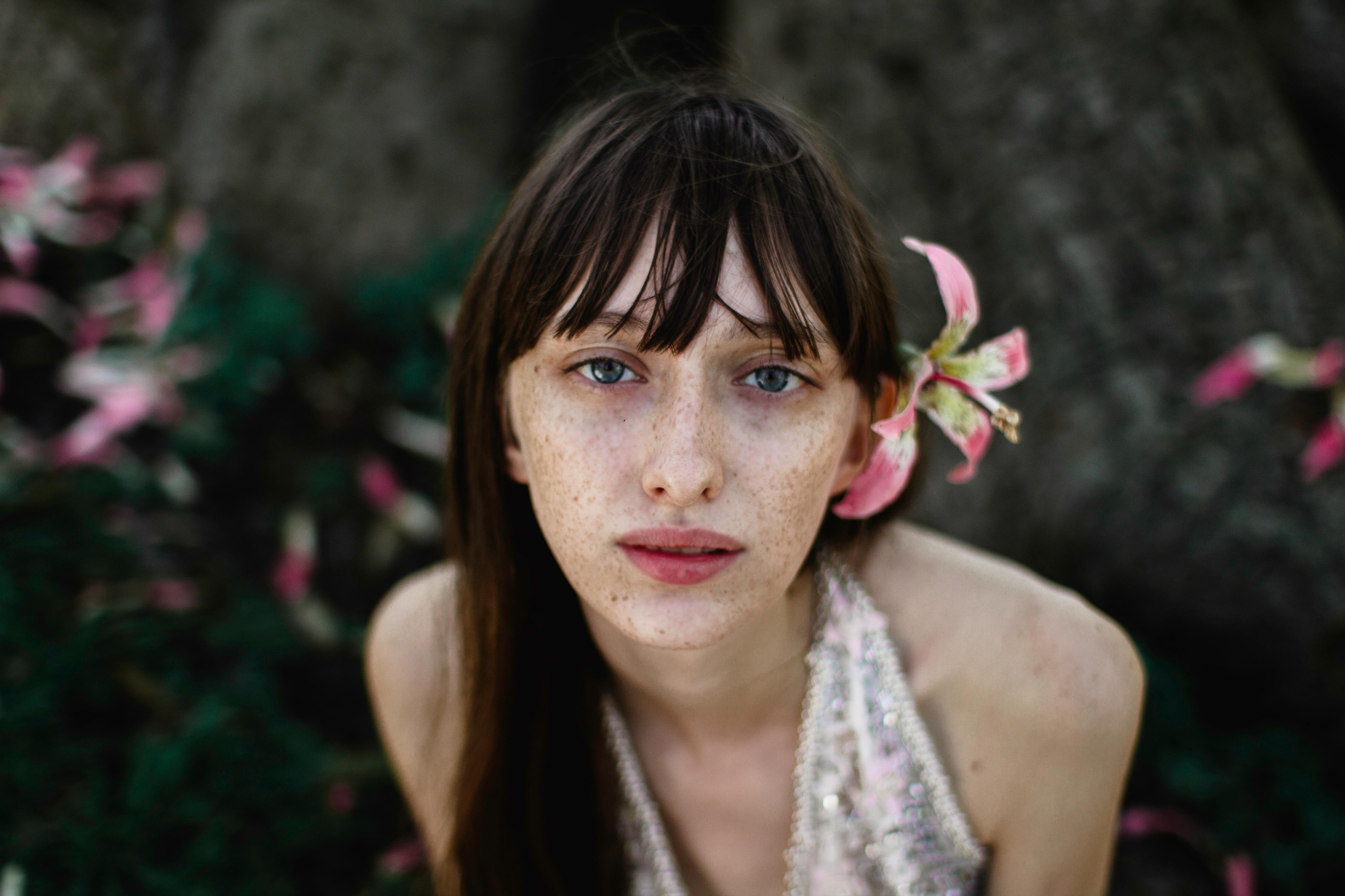 Desktop Wallpaper Flower Face Photos, Download The BEST Free Desktop