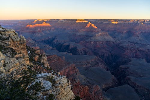 Birds Eye View of the South Rim in California