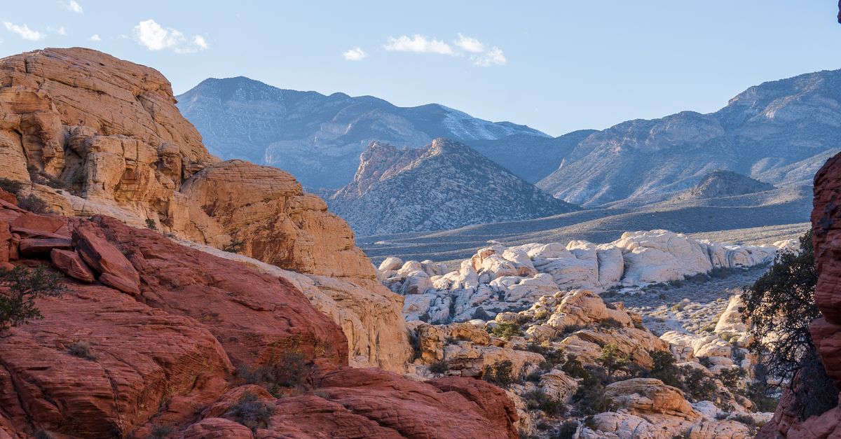 Landscape Photography of the Red Rock Canyon · Free Stock Photo