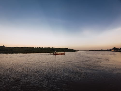 A Boat on the Lake