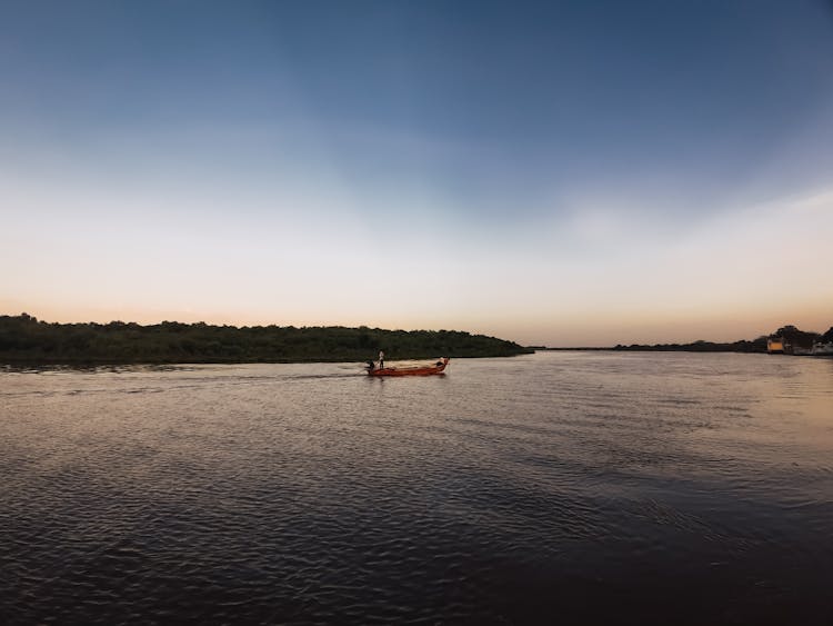 A Boat On The Lake