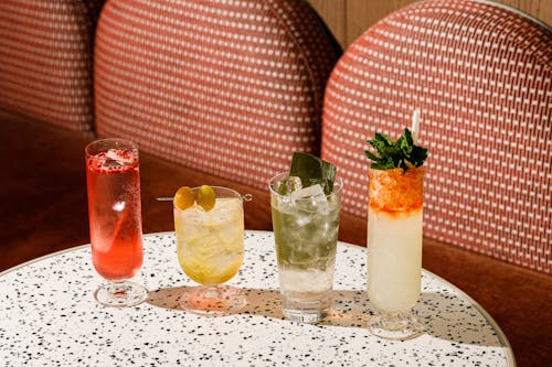 Free Cocktail Menu Stock Photo