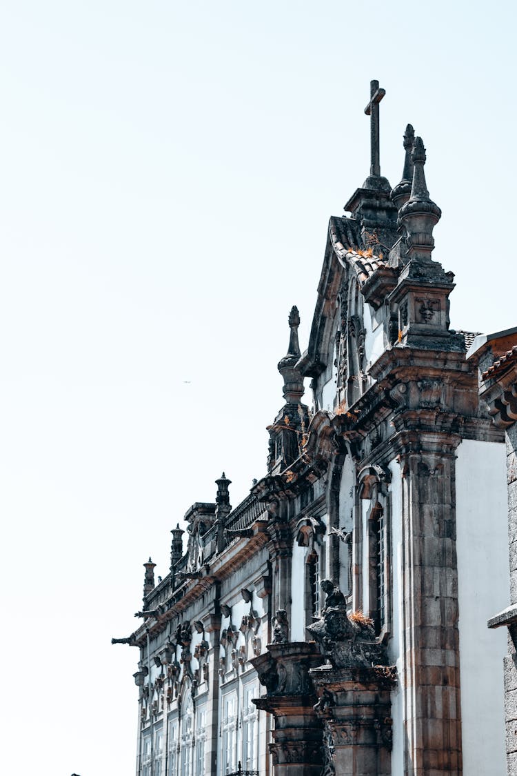 Historic Cathedral On Sky Background