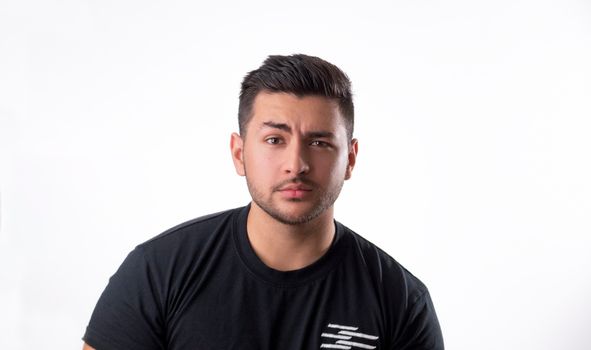 Man in Black Crew Neck Shirt
